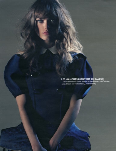 Sophie Vlaming for Marie Claire French September 2011 photographer Max Cardelli 