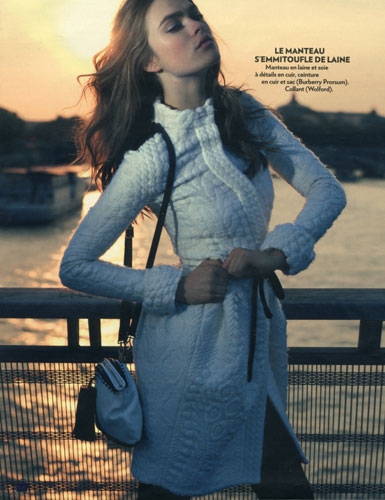 Sophie Vlaming for Marie Claire French September 2011 photographer Max Cardelli 