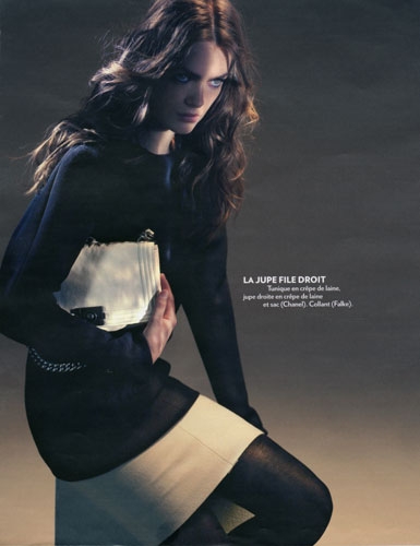 Sophie Vlaming for Marie Claire French September 2011 photographer Max Cardelli 