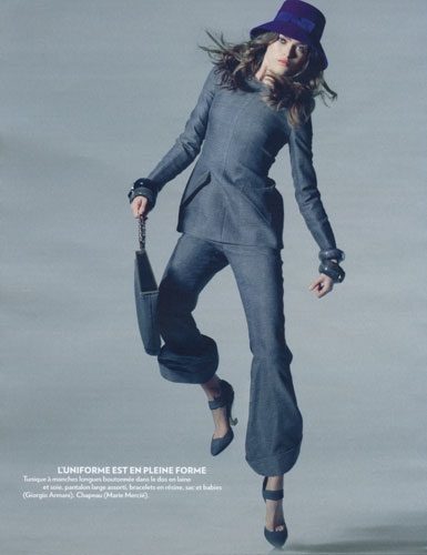 Sophie Vlaming for Marie Claire French September 2011 photographer Max Cardelli 