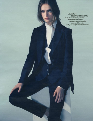 Sophie Vlaming for Marie Claire French September 2011 photographer Max Cardelli 