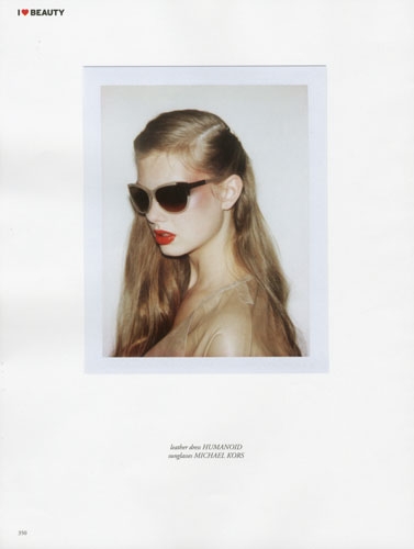 Hanna Verhees for I Love Fake September 2011 photographer Philippe Vogelenzang 