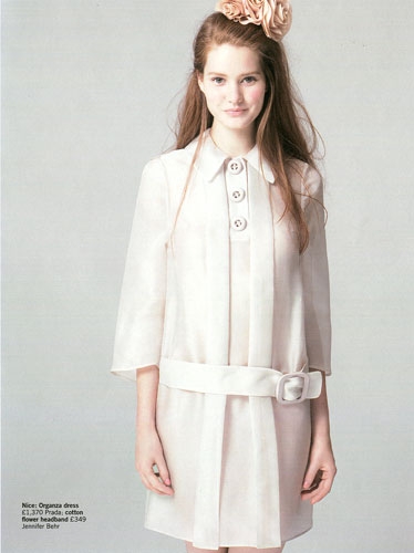 Esmé Wissels for Glamour UK September 2011 photographer Pamela Hanson 