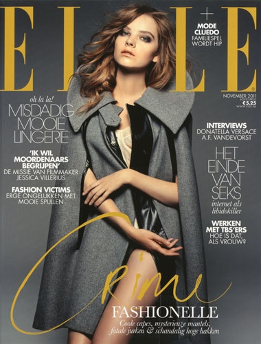 Gwen Loos for Elle Dutch November 2011 photographer Duy Quoc Vo 