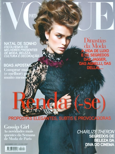 Sophie Vlaming for Vogue Portugal December 2011 photographer Raphael Delorme 