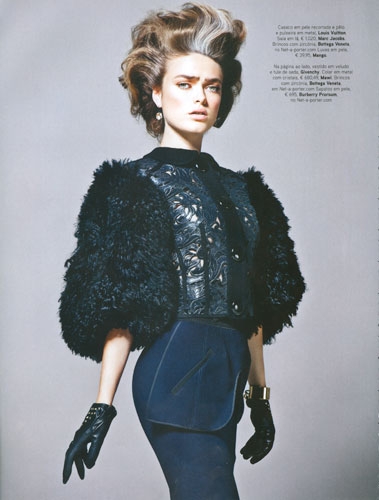 Sophie Vlaming for Vogue Portugal December 2011 photographer Raphael Delorme 