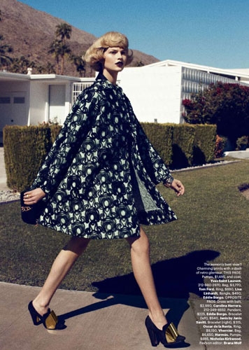 Bette Franke for Harpers Bazaar USA February 2012 photographer  Lachlan Bailey 