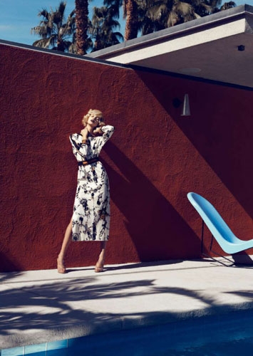 Bette Franke for Harpers Bazaar USA February 2012 photographer  Lachlan Bailey 