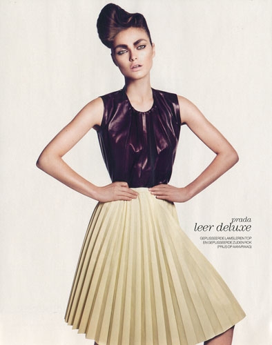 Sophie Vlaming Marie Claire Dutch March 2011 photographer Nelson Simoneau 