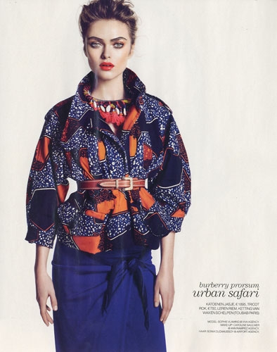 Sophie Vlaming Marie Claire Dutch March 2011 photographer Nelson Simoneau 