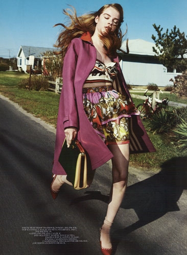 Gwen Loos for Flair Italy March 2012 photographer Martin Lindell 