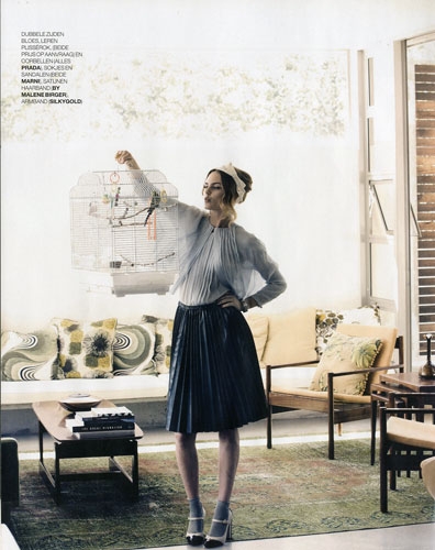 Dimphy Janse for Marie Claire Dutch April 2012 photographer Hans van Brakel 