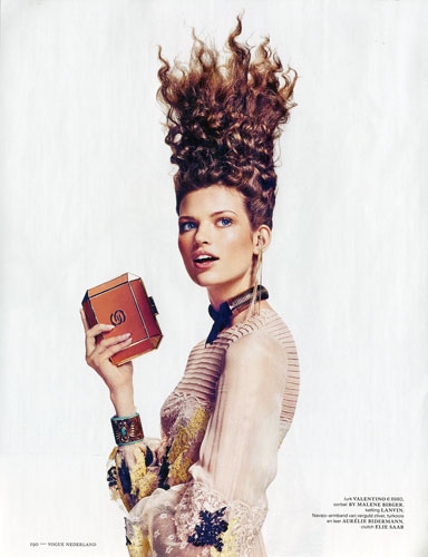 Bette Franke for Vogue Dutch April 2012 photographer Marc de Groot 