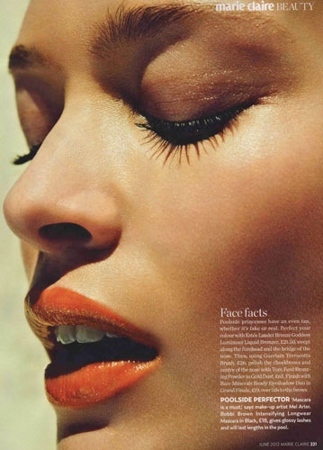 Rianne Haspels for Marie Claire UK June 2012 photographer Jason Hetherington 