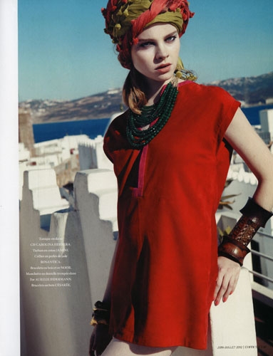 Gwen Loos FOR L’OFFICIEL FRENCH JUNE 2012 PHOTOGRAPHER CAMILLA ARMBRUST 