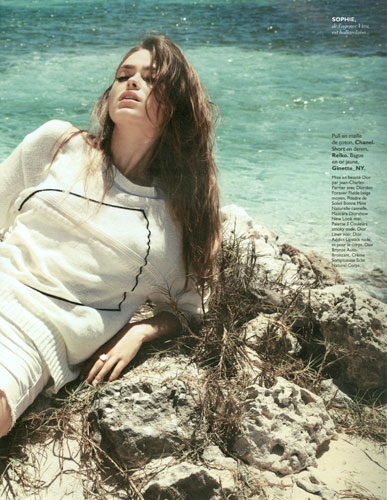 Sophie Vlaming FOR GRAZIA FRENCH JUNE 2012 PHOTOGRAPHER RICHARD BERNARDIN 