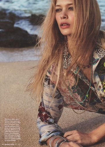 Rianne Haspels FOR MARIE CLAIRE UK JULY 2012 PHOTOGRAPHER FREDERIC PINET 