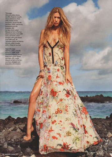 Rianne Haspels FOR MARIE CLAIRE UK JULY 2012 PHOTOGRAPHER FREDERIC PINET 