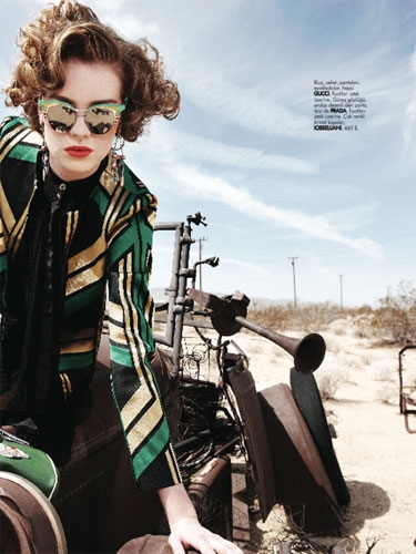 Gwen Loos for Elle  Turkey July 2012 photographer Caroline Knopf 