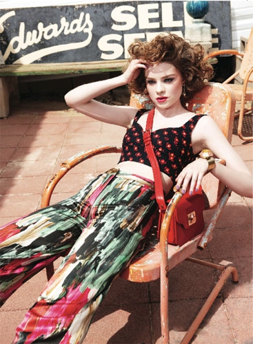 Gwen Loos for Elle  Turkey July 2012 photographer Caroline Knopf 