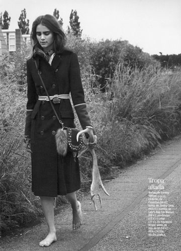 Romy Schönberger for Glamour Spain September 2012 photographer Paul Bellaart 