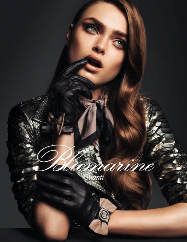 Sophie Vlaming for Campaign Blumarine Fall 2012 photographer Urivaldo Lopes 