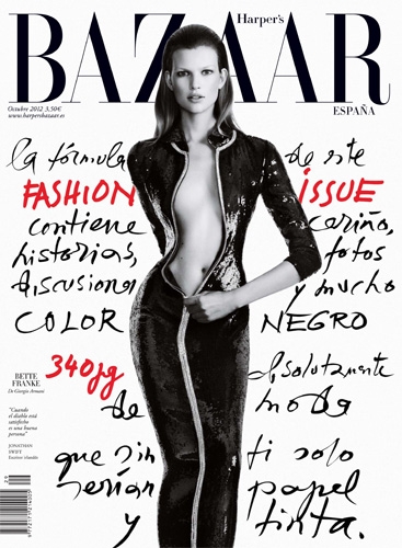 Bette Franke For Harpers Bazaar Spain October 2012
Photographer Nico 