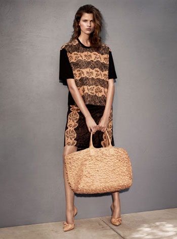 Bette Franke for Bottega Veneta Resort Campaign 2013 photographer Collier Schorr. 