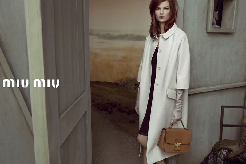 Bette Franke for Miu Miu Campaign Spring/summer 2013 photographers Inez van Lamsweerde & Vinoodh Mat 