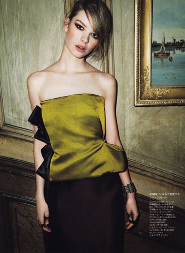 Gwen Loos for Elle Japan March 2013 photographer Frederic Auerbach 