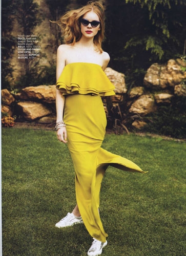 Gwen Loos for Elle Turkey May 2013 photographer Mehmet Erzincan 