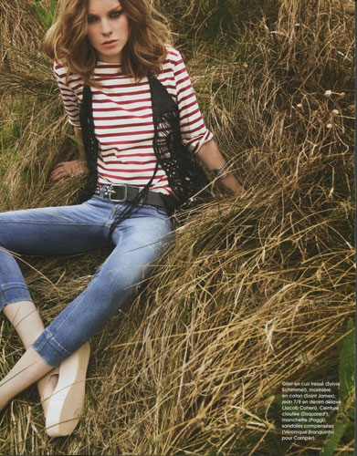 Gwen Loos for Marie Claire French August 2013 photographer Frédéric Auerbach 