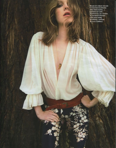 Gwen Loos for Marie Claire French August 2013 photographer Frédéric Auerbach 