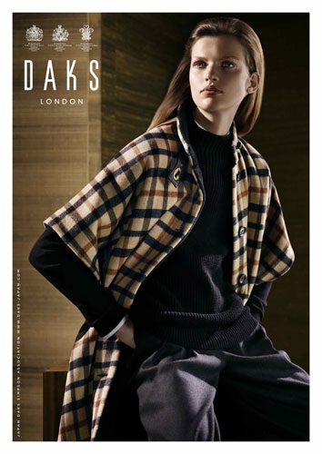 Bette Franke for Daks campaign F/W 2013 photographer Liz Collins 