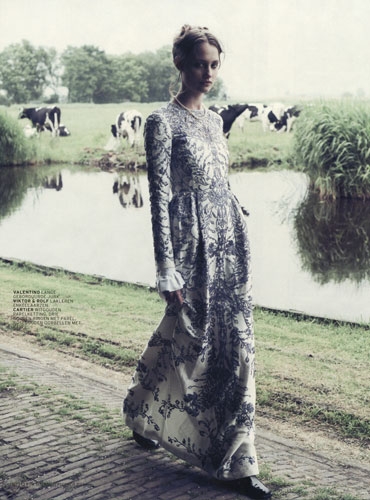 Queeny van der Zande for L’Officiel Dutch September 2013 photographer Paul  Bellaart 