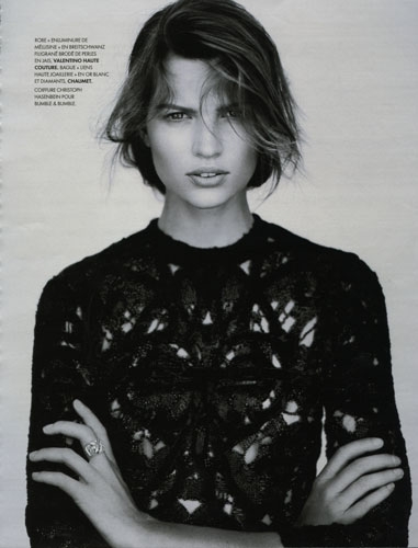 Bette Franke for Elle French October 2013 photographer Thomas Whiteside 